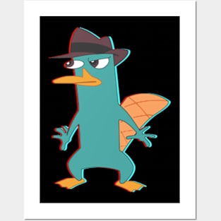 Agent P 3D Posters and Art